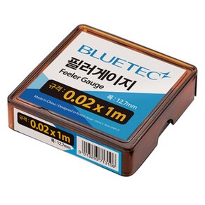 블루텍 필러게이지 0.02mm x 1m C4014418, 1개