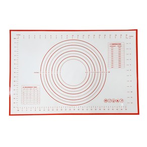 베스톰 실리콘 작업 매트 화이트레드 특대형, 1개