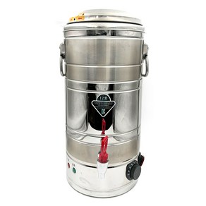 hwayoung STS 316 전기물끓이기 전기물통 12호, 10.5L, 실버, 1개