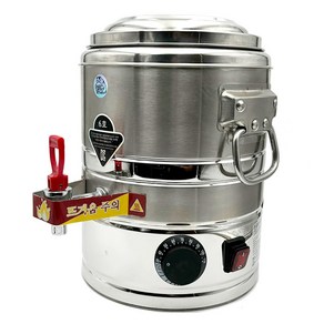 hwayoung STS 316 전기물끓이기 전기물통 6호, 5.2L, 실버, 1개