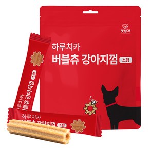 펫생각 강아지 하루치카 버블츄 강아지껌 소형 21p, 치아관리, 168g, 1개