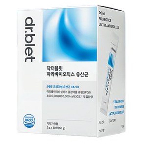 닥터블릿 파라바이오틱스 유산균 60g, 1개