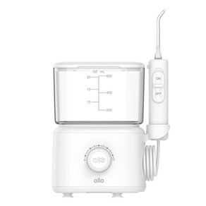 알로코리아 덴픽션 대용량 구강세정기, AWF1U, 화이트