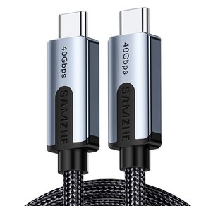 삼지 USB4 8K 40Gbps 240W C타입 to C타입 고속충전케이블