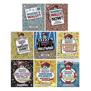 Whee's Wally 8 Books Ziplock Pack 2, Matin Handfod