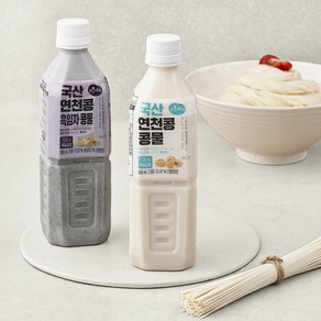 맑은물에 국산 연천콩 콩물과 풍국면 콩국수키트 2인분, 1.2kg, 1세트