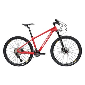 휠러 24년형 이글2.0 27.5 시마노 XT 24단 카본MTB 산악자전거 15.5 미조립, RED + SILVER, 170cm, 1개