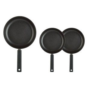 퀸센스 샌드 후라이팬 세트 3개, 베이지, 후라이팬 28cm + 후라이팬 24cm x 2p, 1세트