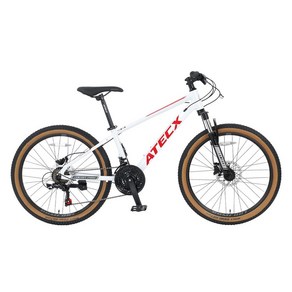 아텍스 컴포트 2400D 25년형 60.96cm 시마노 유압식디스크 MTB 자전거, 화이트, 1개, 미조립, 170cm