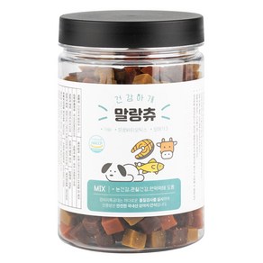 강아지특공대 강아지 건강하개 말랑츄 간식, 1개, 300g, mix맛