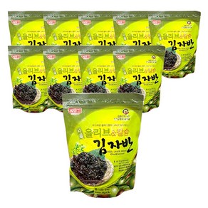 시골김 올리브 칼슘 김자반, 70g, 10개