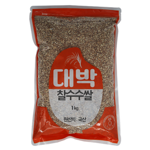 대박 국내산 찰수수쌀, 1kg, 1개