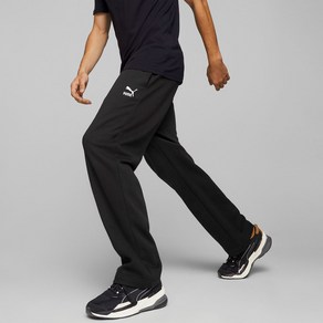 [PUMA]푸마_남성용_클래식스 플리스 스트레이트 스웨트 팬츠_CLASSICS FLEECE STRAIGHT SWEAT PANTS_블랙_53674901