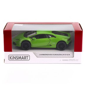 킨스마트 람보르기니 우라칸 완구 LP610-4 KT5382, GREEN, 1개