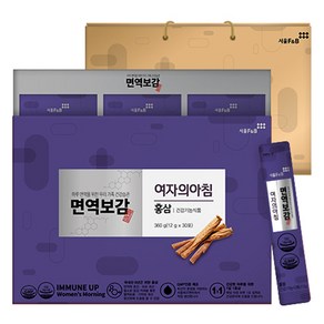 서울에프엔비 면역보감 여자의아침 10p, 120g, 3개