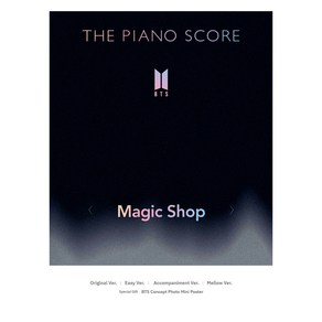 THE PIANO SCORE : BTS 방탄소년단 Magic Shop, HYBE, HYBE