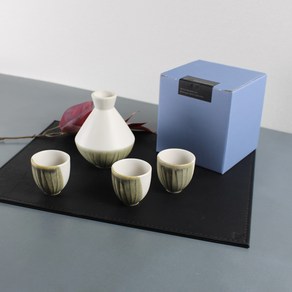 달소금 하프도쿠리 실속 4종 올리브세트, 1세트, 술병 + 술잔 3p