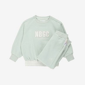 뉴발란스키즈 아동용 NBgC 샤이니 배색 셋업