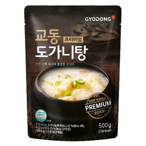 교동식품 프리미엄 도가니탕, 500g, 1개