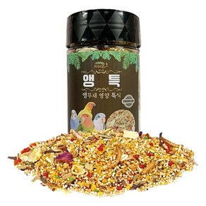 키워쥬 앵무새 영양특식 사료, 1개, 250g