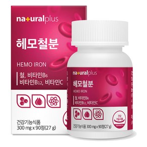 내츄럴플러스 헤모철분 27g, 1개