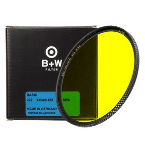 슈나이더크로이츠나흐 B+W BASIC MRC YELLOW 022 필터 62mm, 1개