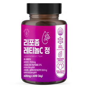 SpecialNatue 리포좀 레티놀C 정 영양제 36g, 1개, 60정