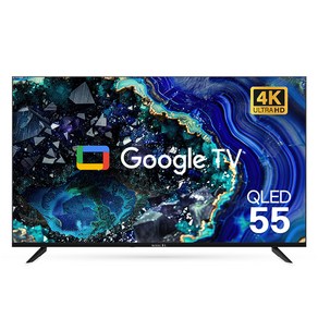 익스프레스럭 와이드뷰 4K UHD QLED 구글 스마트 TV, 139cm(55인치), EKW551QA, 벽걸이형, 방문설치