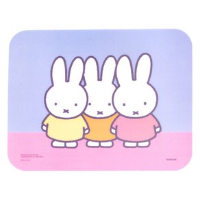 로이체 미피 논슬립 마우스패드 MIFFY-RPP-A-MF, 1개, 혼합색상