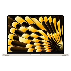 Apple 2024 맥북 에어 15 M3, 스타라이트, 16GB, 256GB, 한글