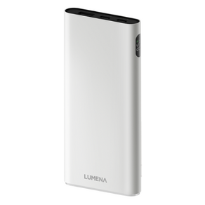 루메나 고속충전 보조배터리 10000mAh C타입, 루나화이트, PQ10