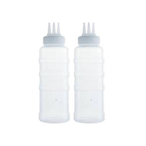 리빙패밀리 잘라쓰는 소스통 3구, 300ml, 2개