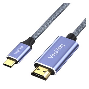 베지그 USB 3.1 Type C to DP 8K 케이블 V-Z625, 1개, 2m