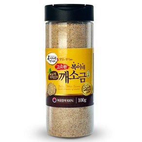 복이네먹거리 국산 고소한 참깨 100% 깨소금 고운입자, 100g, 1개