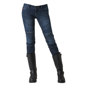 어글리브로스 GUARDIAN G QUILTED DENIM JEANS, Blue