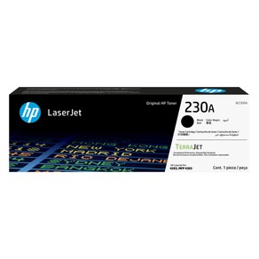 HP 정품 토너 W2300A No.230a, 블랙, 1개