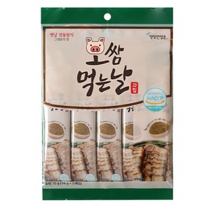 별빛한방촌 보쌈 먹는날 5p, 1개, 70g