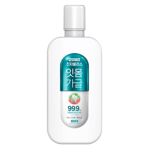 2080 진지발리스 잇몸 가글 마일드 민트향, 1개, 800ml