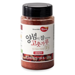 햇님마을 양념이 잘 어우러지는 고춧가루 보통매운맛, 1개, 200g