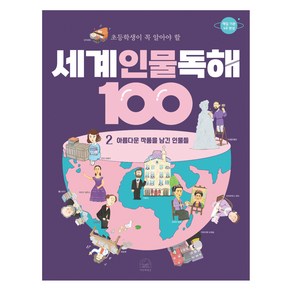 초등학생이 꼭 알아야 할세계 인물 독해 100 2: 아름다운 작품을 남긴 인물들, 세계 인물 독해 100 2: 아름다운 작품을 남긴 .., 상상오름(저) / 이진우(그림), 세번째행성, 상상오름 글/이진우 그림