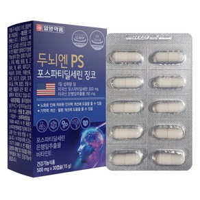 일양약품 두뇌엔 PS 포스파티딜세린 징코 15g, 1개, 30정