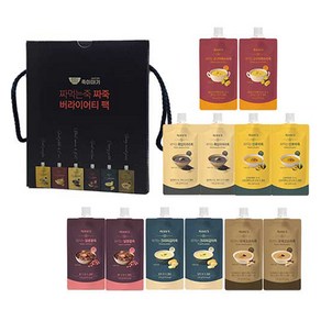 죽이야기 짜먹는 죽 3종 x 2p x 140g + 3종 x 2p x 170g 버라이어티팩 세트, 1개, 1.86kg