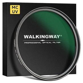 워킹웨이 프로페셔널 28층 나노 코팅 슬림 MC UV 필터 77mm, 1개