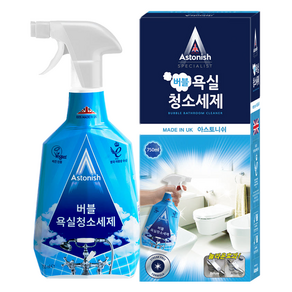 아스토니쉬 버블 욕실 청소 세제 스프레이, 750ml, 1개