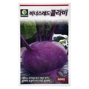 다농 비너스 레드 콜라비 씨앗 500p, 1개