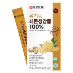 일양약품 유기농 레몬생강즙 100%, 없음, 300g, 1개