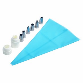 베스톰 실리콘 짤주머니 모양깍지 세트, 블루, 9종, 1세트