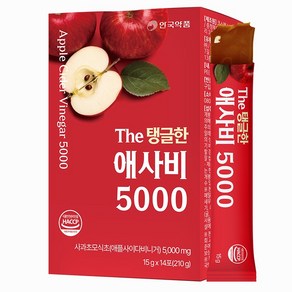 안국약품 The 탱글한 애사비 5000 15g x 14p, 210g, 1개