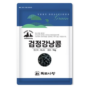 독도사랑 검정강낭콩, 1kg, 1개