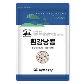 독도사랑 흰강낭콩, 3kg, 1개